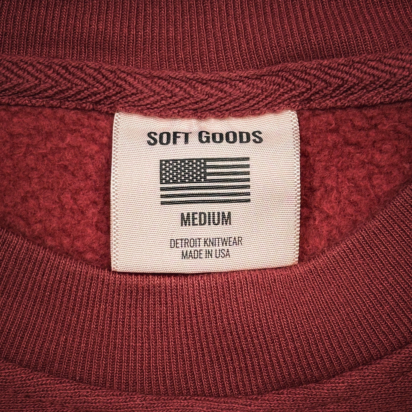 Soft Goods Heavy-Weight Crewneck - Plum