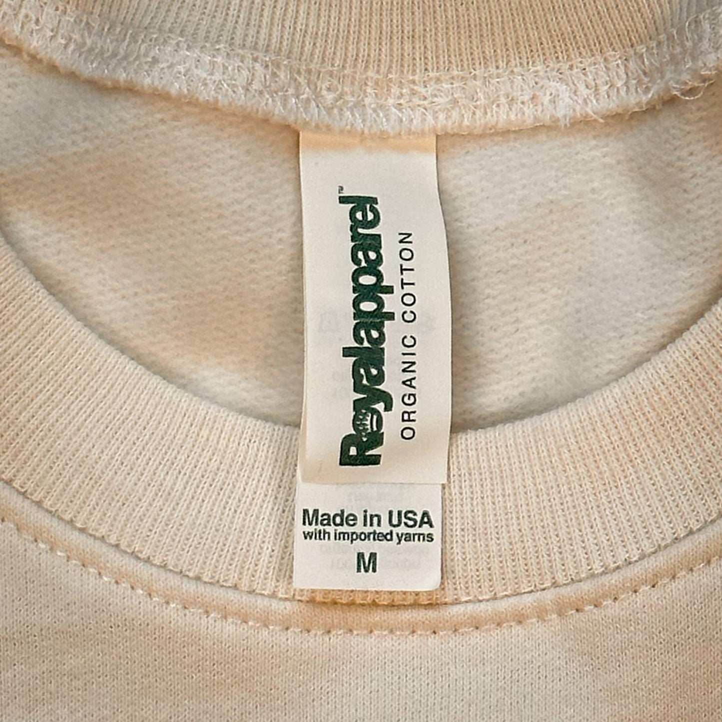 Organic Mid-Weight Crewneck - Natural Cream