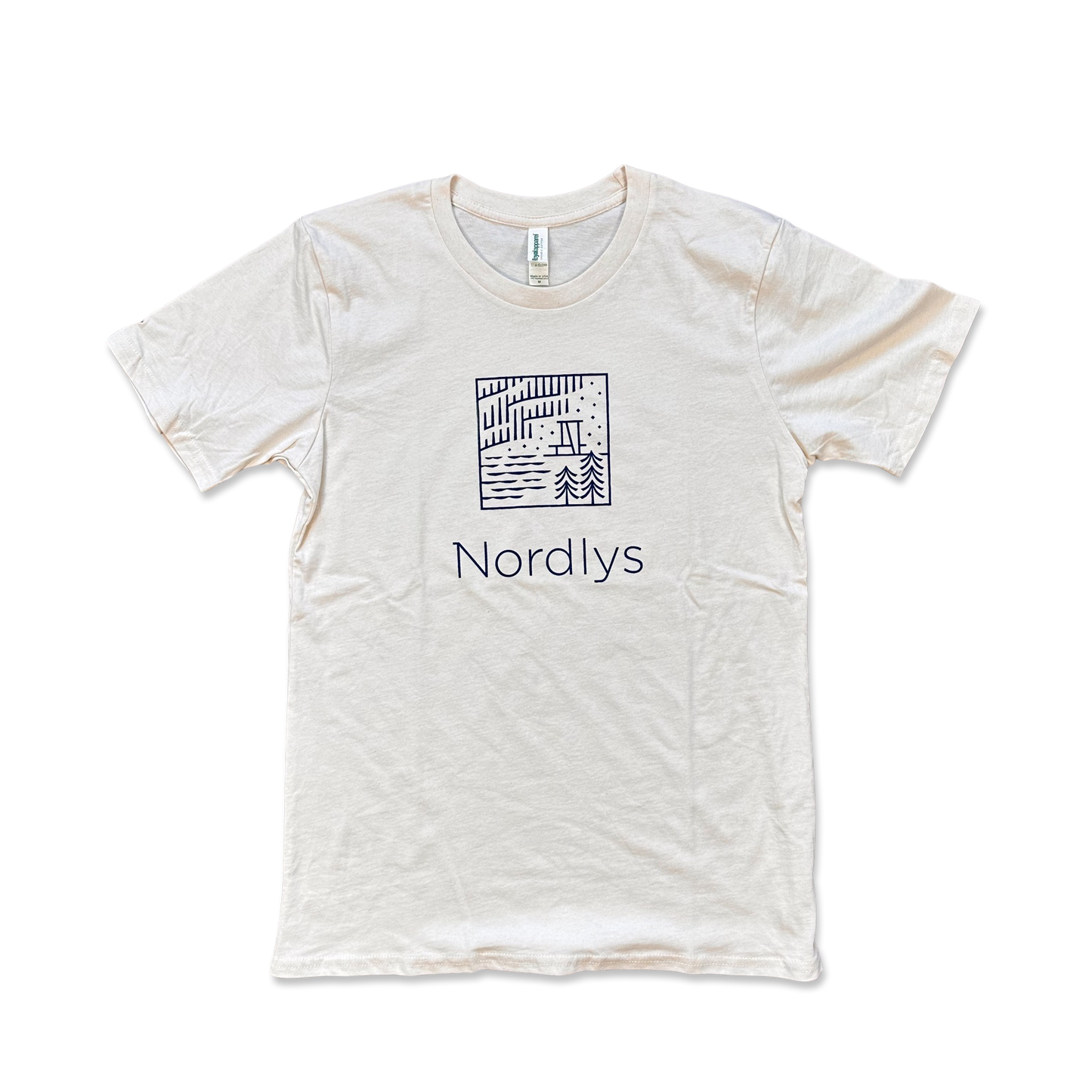 Organic Short Sleeve Tee - Natural Cream